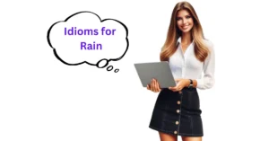 Idioms for Rain