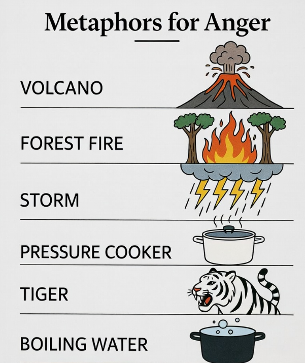 anger metaphors